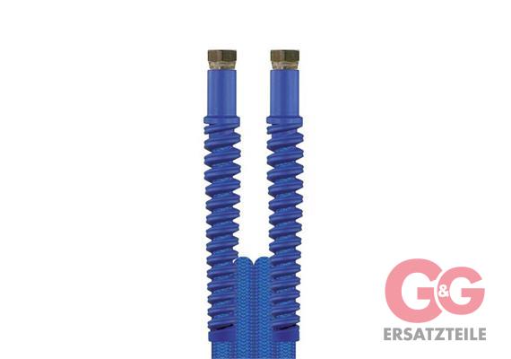 CC DN06 200 bar 5 M. DKR 1/4" : DKR 1/4" blau. 1 x Knickschutz
