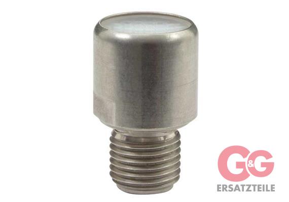 Chemiefilter ST-32 1/4"AG Edelstahl 1.4305