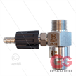 Chemieinjektor - Edelstahl - Einstellbar - Ø1.5mm (065) - 350 Bar - 30 l/min - max 90°C - | Bild 2