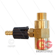 Chemieinjektor - Messing - Einstellbar - Ø1.8mm (090) - 280 Bar - 30 l/min - max 90°C - 3/ | Bild 2