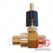 Chemieinjektor - Messing - Einstellbar - Ø2.3mm (150) - 280 Bar - 30 l/min - max 90°C - 2 | Bild 2