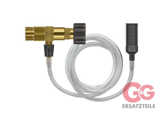 Chemieinjektor RM300 E:M22HV : A:M22AG 2,3 dosierbar mit, Ansaugschlauch und Filter