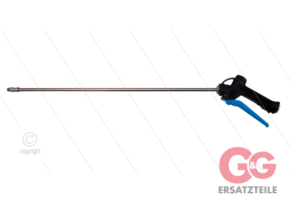 CP12 Chemie-Pistole - 1/4" IG - VA Lanze (680mm) - 25 Bar -