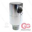 DGE Winkeldrehgelenk - einfach gelagert - 1" IG BSP x 1" AG BSPT konisches Gewinde | Bild 2