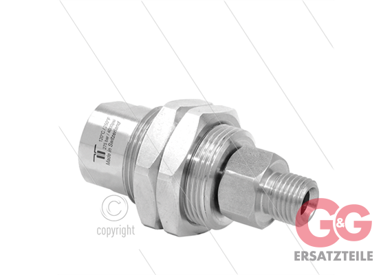 DGG Drehgelenk - dreifach gelagert - 3/8" IG x 1/4" AG - 275 Bar - NW6