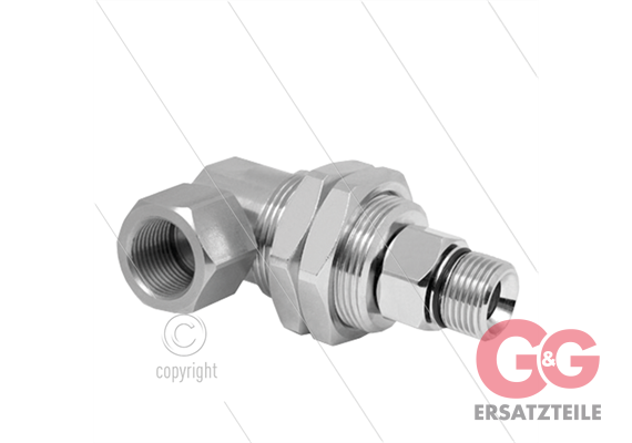 DGG Winkeldrehgelenk - dreifach gelagert - 3/8" IG x 3/8" AG - 275 Bar - NW6 - 1000 U/min