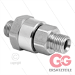 DGK Drehgelenk - einfach gelagert - 3/8" AG x 1/4" IG - 275 Bar - NW6 - 30 U/min | Bild 2