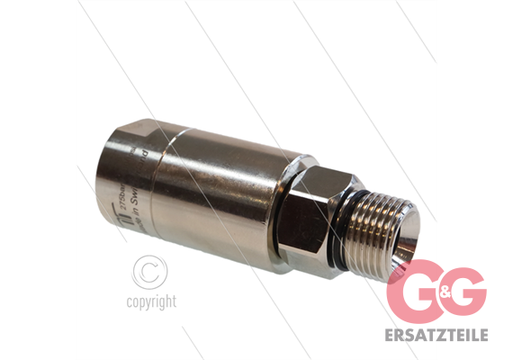 DGL Drehgelenk - dreifach gelagert - 3/8" IG x 3/8" AG - 275 Bar - NW6