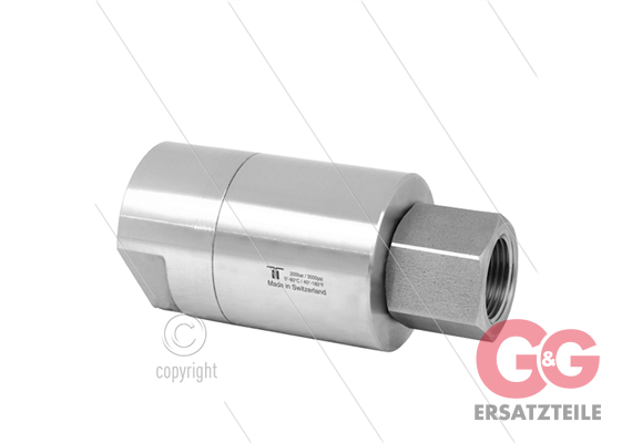 DGR Drehgelenk - vierfach gelagert - 2 x 1 1/2" IG - 200 Bar - NW40 - 100 U/min - max 80°C