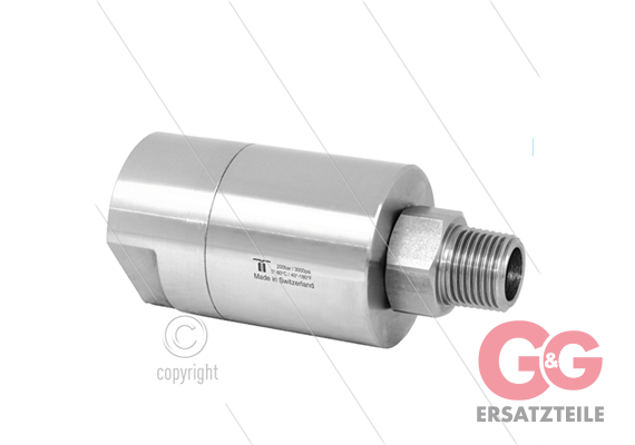 DGR Drehgelenk - vierfach gelagert - 3/4" IG x 3/4" AG - 200 Bar - NW20 - 150 U/min