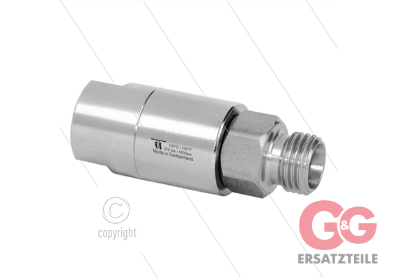 DGS Drehgelenk - zweifach gelagert - 3/8" IG x M16x1,5 AG - 275 Bar - NW6 - 30 U/min
