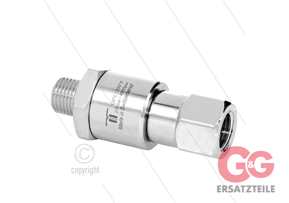 DGV Drehgelenk - einfach gelagert - 3/8" AG x 1/4" IG - 275 Bar - NW6 - 30 U/min