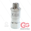 DGV Drehgelenk - einfach gelagert - 3/8" IG x 3/8" AG (konisch) - 275 Bar - NW6 - 30 U/min | Bild 3