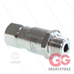 DGV Drehgelenk - einfach gelagert - 3/8" IG x 3/8" AG (konisch) - 275 Bar - NW6 - 30 U/min | Bild 2
