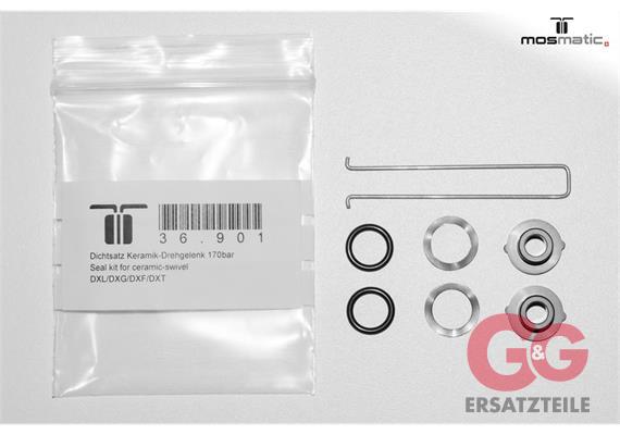 Dichtsatz für Keramik Dichtsystem DXL-06 / DXG-06 / DXF-06 170bar