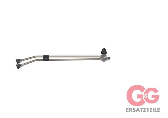 Doppellanze ST-53.2 650 mm M22x1,5AG Edelstahl