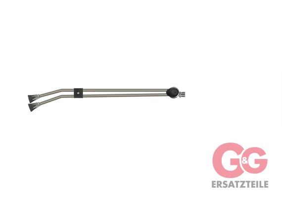 Doppellanze ST-54.2 650 mm M22x1,5 AG Edelstahl