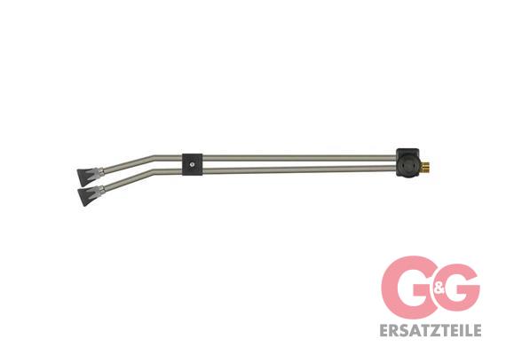 Doppellanze ST-54 650 mm Edelstahl M22x1,5AG