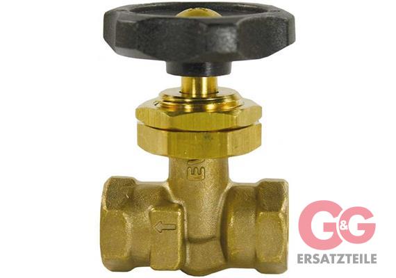 Dosierventil 2x1/4"IG Messing