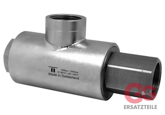 Drehdurchführung m.El-Motor Befestigung WDS-09 G3/8"F, 3xG1/4"F