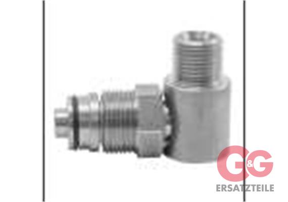 Drehgelenk 1/2 VA 250 bar 90 °C Edelstahl AISI 304 EPDM-Dichtung