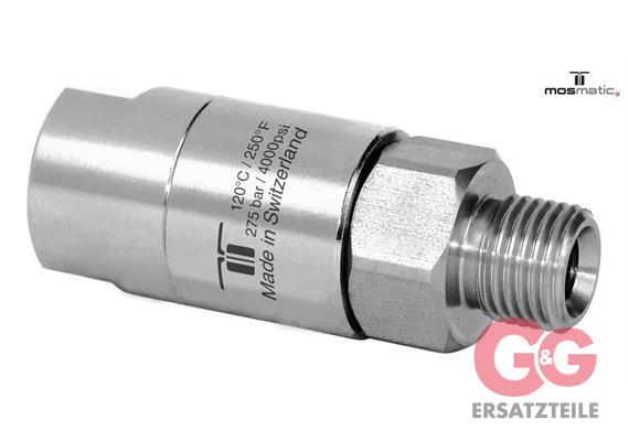 Drehgelenk 2-fach-gelagert, rostfrei DGS-06 G1/4"F