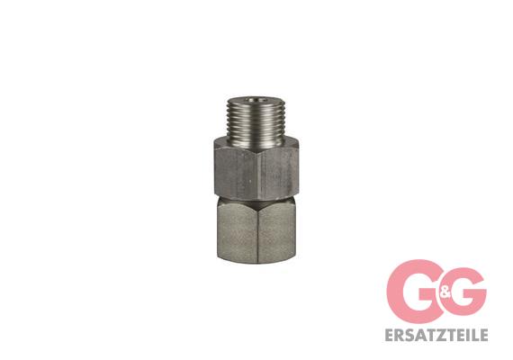 Drehgelenk 3/8IG-3/8AG Edelstahl