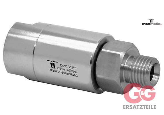 Drehgelenk 3-fach-gelagert, rostfrei DGL-06 G1/4"F G1/4"M