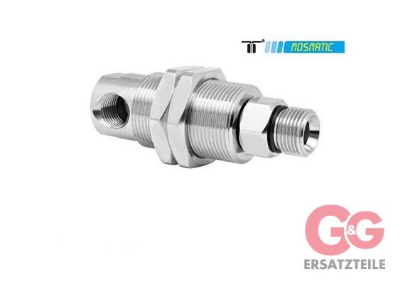 Drehgelenk-90° m.Schottgew. Keramik DXG-06-90° G1/4"F G3/8"F