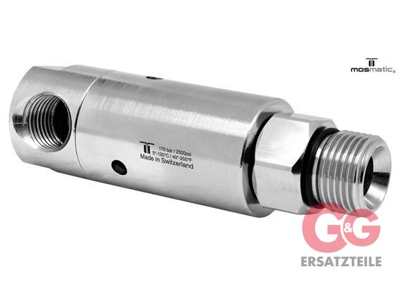 Drehgelenk-90° ø25, Keramik/rostfrei DXL-06-90° G1/4"F G3/8"M