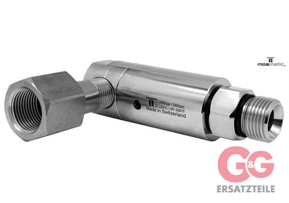 Drehgelenk-90° ø25, Keramik/rostfrei DXL-06-90° G3/8"F G3/8"M