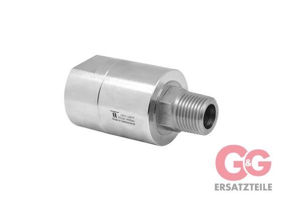 Drehgelenk DGE 1/2" IG-AG 275 bar 30 U/min 120 °C