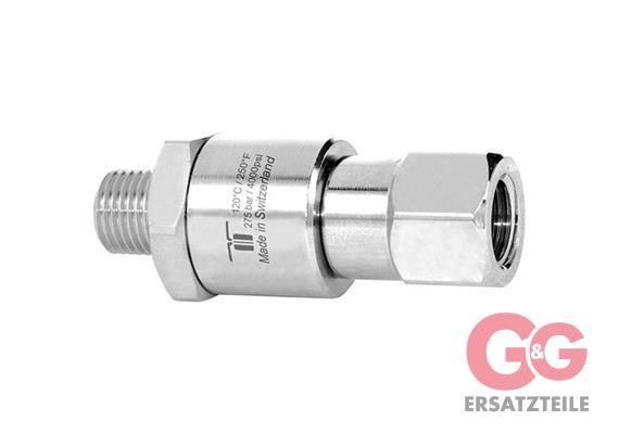 Drehgelenk DGV-06 1/4"NPT-M 1/4"NPT-F