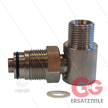 Drehgelenk Edelstahl Ramex 3/4" AG x 1/2" AG - 400 bar - NW10 - 90°C - Viton + EPDM | Bild 2