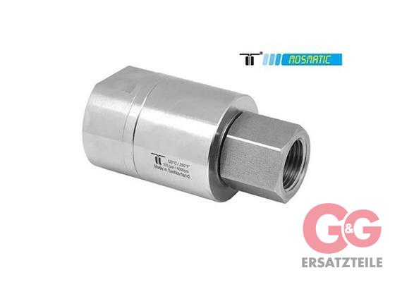 Drehgelenk gross einfach gelagert, rostfrei DGE-18 G3/4"F G3/4"F