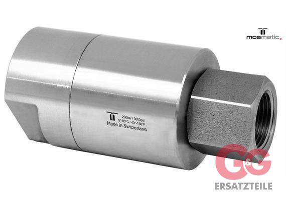 Drehgelenk gross rostfrei 4-fach-gelagert DGR4-16 G1/2"F G1/2"F Wø20