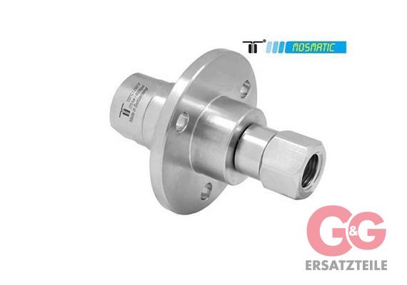 Drehgelenk mit Flansch DGF-06 3/8"IG: 3/8"IG
