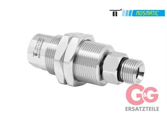 Drehgelenk mit Schottgewinde, Keramik/rostfrei DXG-06 M22x1,5-M G1/4"M