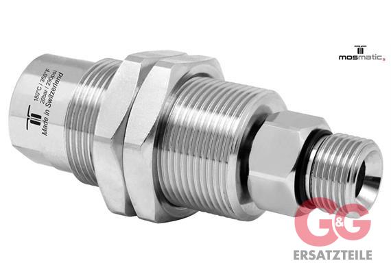 Drehgelenk mit Schottgewinde, Keramik/rostfrei - DXGS-06 G1/4"F G3/8"M