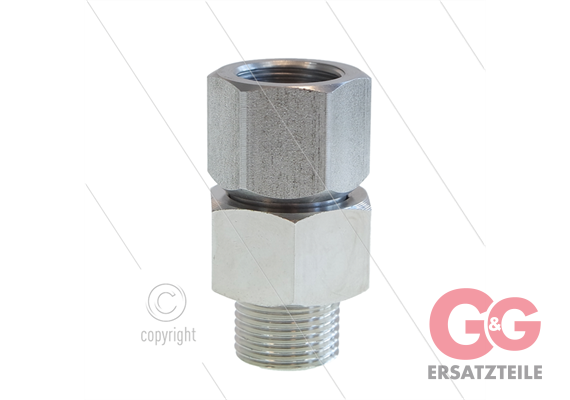 Drehgelenk ST300 - 3/8"IG-AG, 350bar - 150°C