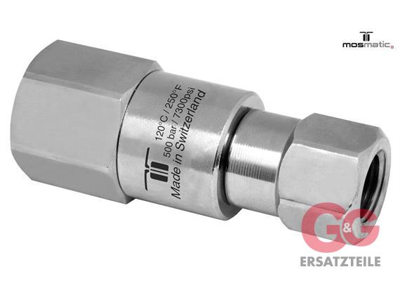 Drehgelenk verstärkt einfach gelagert DGV-06 G1/4"F G1/4"F