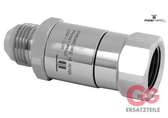 Drehgelenk verstärkt einfach gelagert DGV-09 3/4"JIC-M 3/4"JIC-F