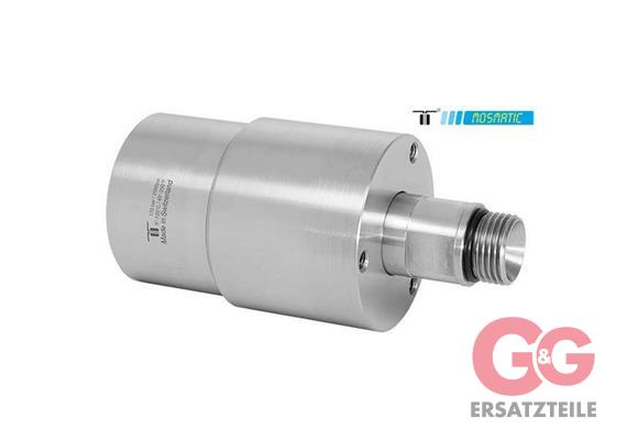Drehgelenk verstärkt, Keramik/rostfrei DXTIs-12 G1"-F G1/2"M