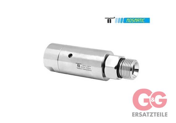 Drehgelenk ø25,Karbid/rostfrei DYLI-06 G3/8"F G1/4"M