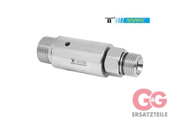 Drehgelenk ø25, Keramik/rostfrei DXL-06 M21x1,5-M G1/4"M