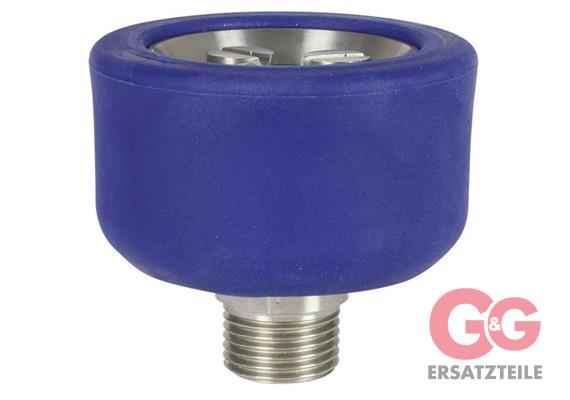 Dreifachdüse 1/2"AG Edelstahl incl. Düsen Düsen: 15050 + 6030 + 2515