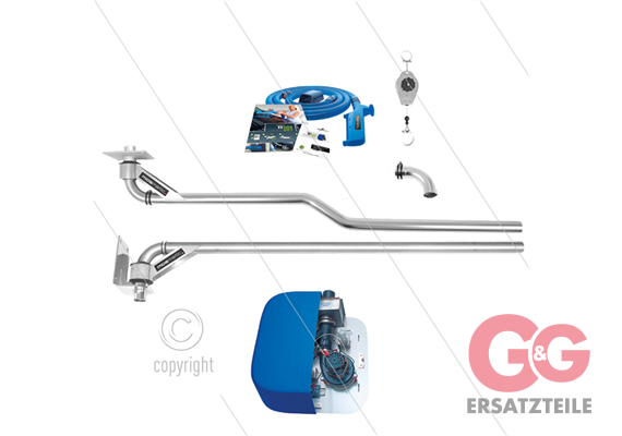 Droger Mosmatic-Dry, kompleet pakket inclusief droger, zwenk