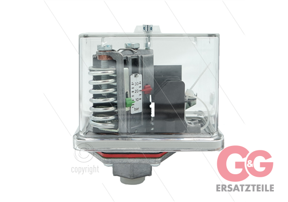 Druckschalter FF4-32 - Einstellbar 2 bis 32 Bar - 400V - 10A - 3/8" IG