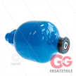 Druckspeicher 0,166 Ltr. - 210 Bar - 3/8" AG NPT - Vordruck 40 bar - unterseite Edelstahl | Bild 2