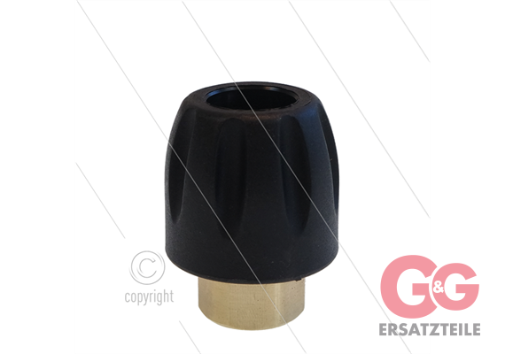 Düsenhalter 1/4" IG x M18 AG für EG-Düse mit Überwurfmutter (komplett)